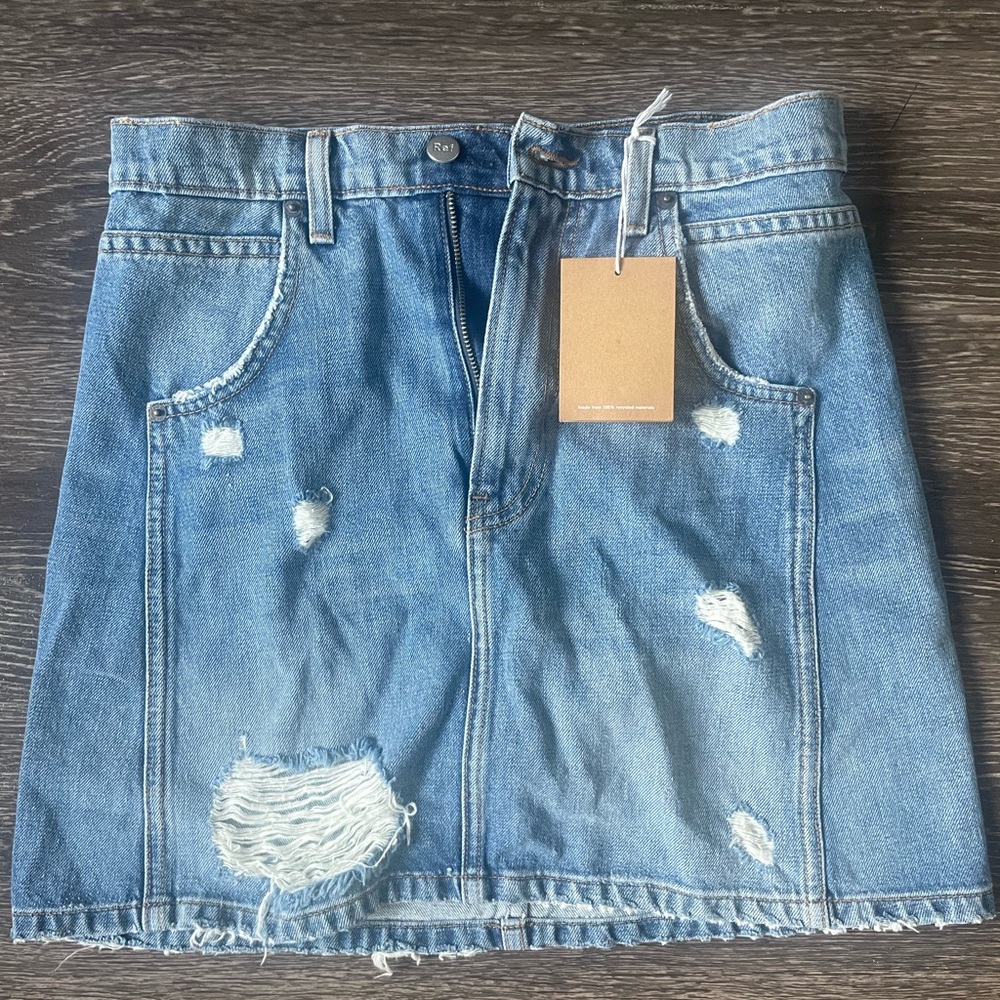 Reformation Denim Jean Skirt - NWT - 26